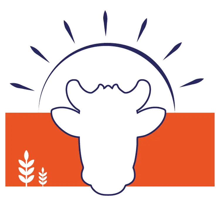 logo ferme agrisolaire du pont bleu